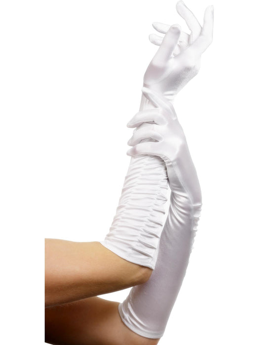 Buy Temptress White Gloves For Adults from Costume Super Centre AU