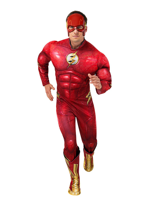 Buy The Flash Deluxe Costume for Adults - Warner Bros The Flash from Costume Super Centre AU