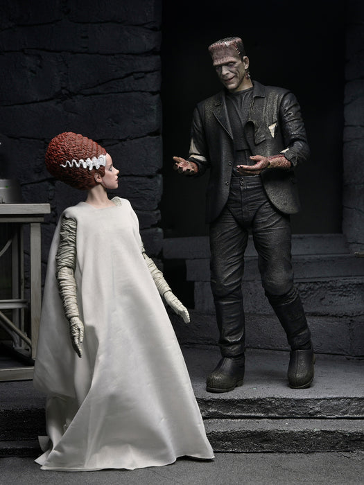 Buy The Monster & His Mate 90th Anniversary 7" Scale Action Figure 2-Pack - Universal Monsters x Bride of Frankenstein - NECA Collectibles from Costume Super Centre AU