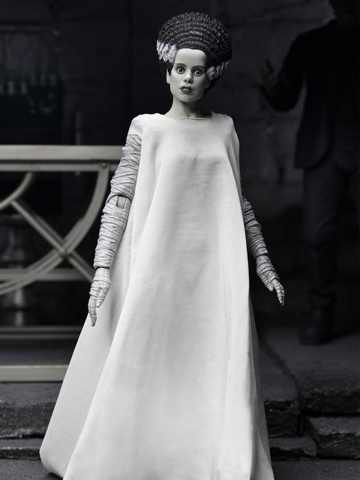 Buy The Monster & His Mate B&W 90th Anniversary - 2-Pack 7" Scale Action Figures - Bride of Frankenstein - NECA Collectibles from Costume Super Centre AU
