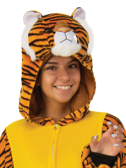 Buy Tiger Furry Onesie for Adults from Costume Super Centre AU
