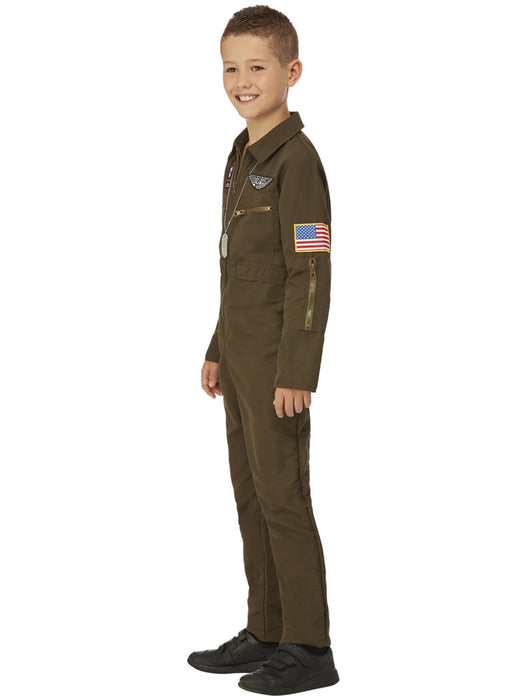 Buy Top Gun Aviator Costume for Kids - Top Gun Maverick from Costume Super Centre AU
