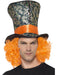 Buy Top Hat with Orange Wig for Adults from Costume Super Centre AU