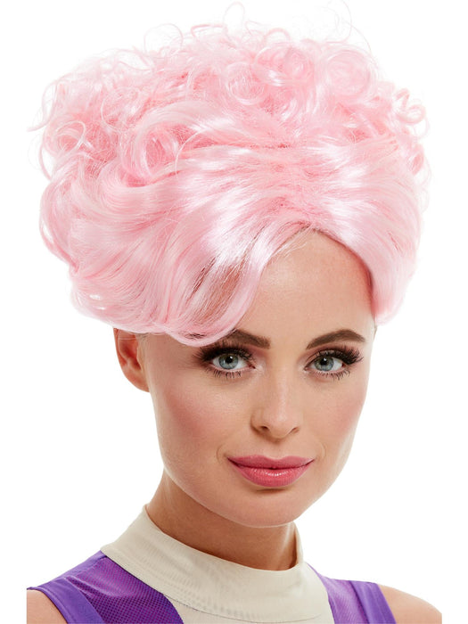 Buy Trapeze Artist Pink Wig for Adults from Costume Super Centre AU