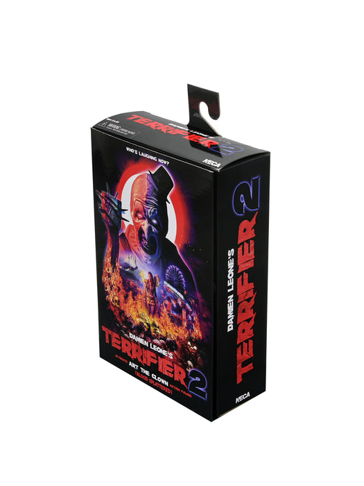 Buy Ultimate Art the Clown Black Splattered - 7" Scale Action Figure - Terrifier - NECA Collectibles from Costume Super Centre AU