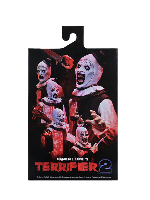 Buy Ultimate Art the Clown Black Splattered - 7" Scale Action Figure - Terrifier - NECA Collectibles from Costume Super Centre AU