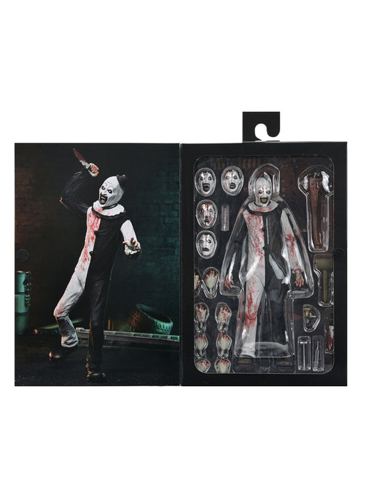 Buy Ultimate Art the Clown Black Splattered - 7" Scale Action Figure - Terrifier - NECA Collectibles from Costume Super Centre AU