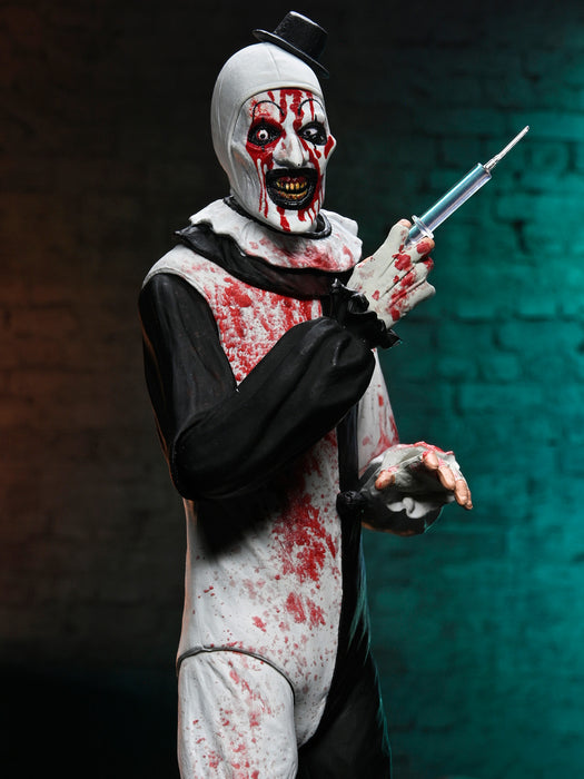 Buy Ultimate Art the Clown Black Splattered - 7" Scale Action Figure - Terrifier - NECA Collectibles from Costume Super Centre AU