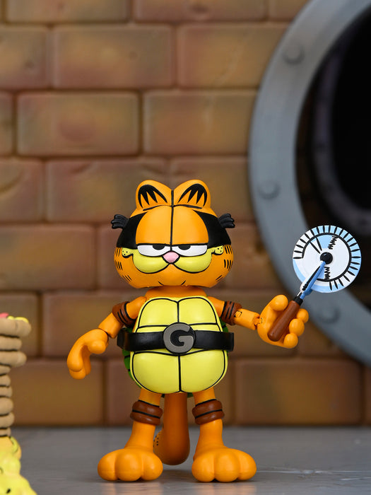 Buy Ultimate Garfello & Odie - 7" Scale Action Figures - TMNT (Archie Comics) x Garfield - NECA Collectibles from Costume Super Centre AU