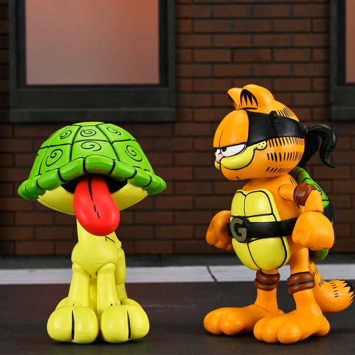 Buy Ultimate Garfello & Odie - 7" Scale Action Figures - TMNT (Archie Comics) x Garfield - NECA Collectibles from Costume Super Centre AU