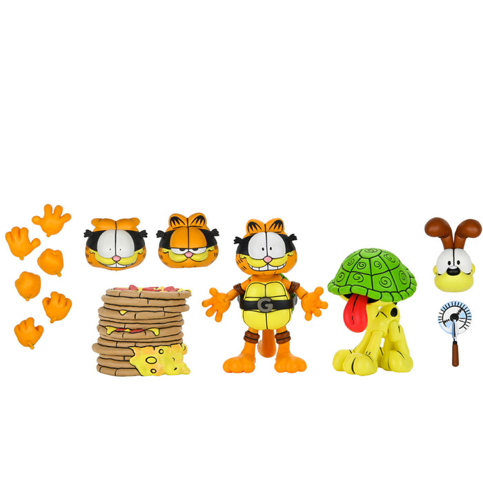 Buy Ultimate Garfello & Odie - 7" Scale Action Figures - TMNT (Archie Comics) x Garfield - NECA Collectibles from Costume Super Centre AU