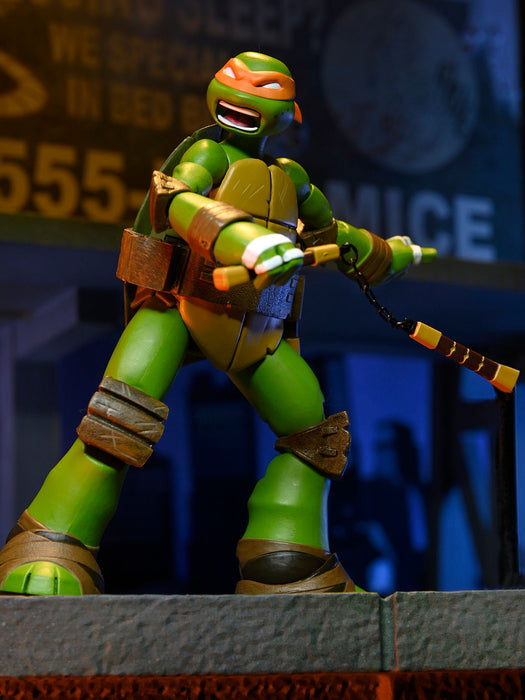 Buy Ultimate Michelangelo - 7" Scale Action Figure - TMNT 2012 Cartoon - NECA Collectibles from Costume Super Centre AU