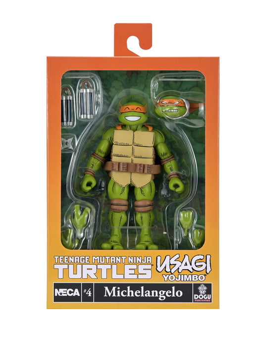 Buy Ultimate Michelangelo - 7" Scale Action Figure - TMNT x Usagi Yojimbo - NECA Collectibles from Costume Super Centre AU