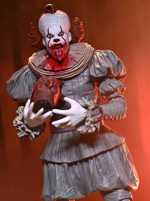 Buy Ultimate Pennywise - 7" Scale Action Figure - IT: Welcome to Derry - NECA Collectibles from Costume Super Centre AU