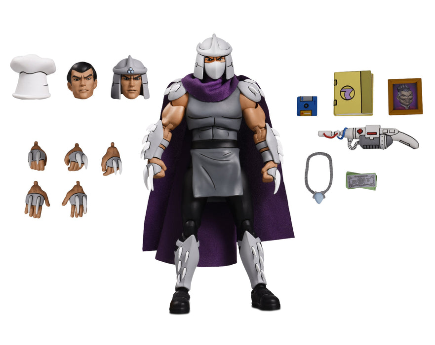 Buy Ultimate Shredder Classic Colours - 7" Scale Action Figure - TMNT (Cartoon) - NECA Collectibles from Costume Super Centre AU
