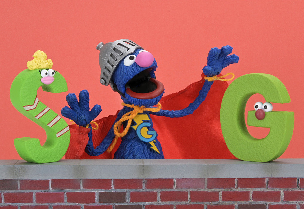 Buy Ultimate Super Grover - 7" Scale Action Figure - Sesame Street - NECA Collectibles from Costume Super Centre AU