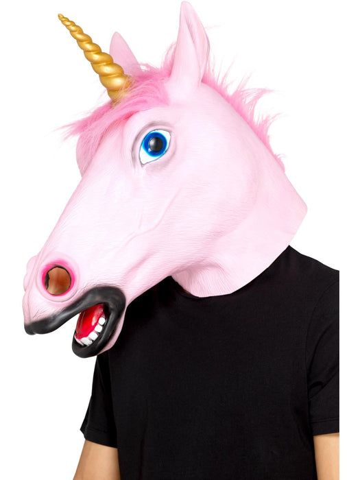 Buy Unicorn Latex Mask for Adults from Costume Super Centre AU