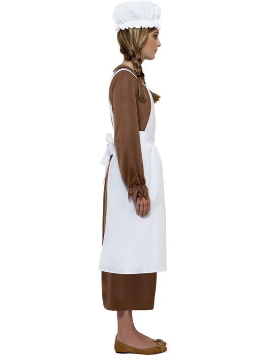 Buy Victorian Bonnet & Apron Set for Kids from Costume Super Centre AU