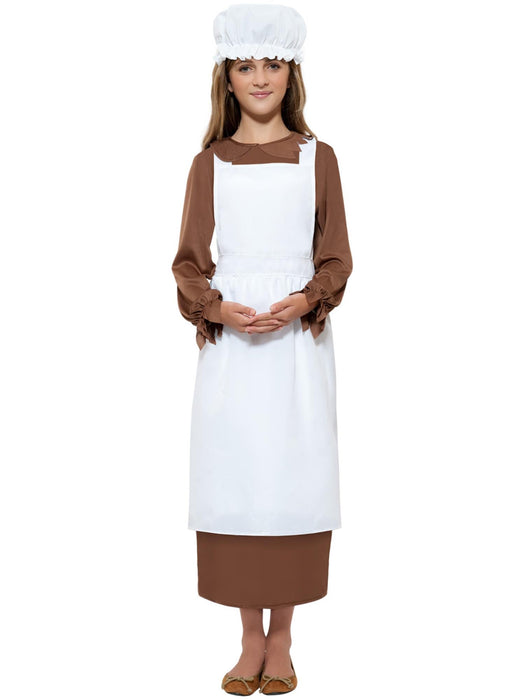 Buy Victorian Bonnet & Apron Set for Kids from Costume Super Centre AU