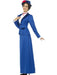 Buy Victorian Nanny Blue Dress Costume for Adults from Costume Super Centre AU