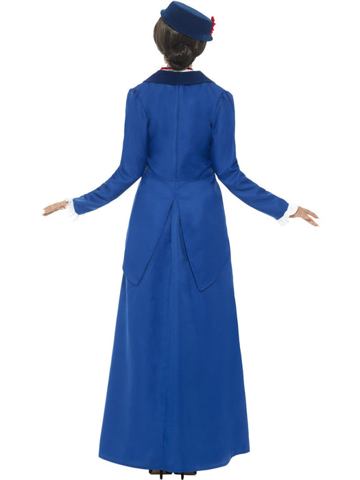 Buy Victorian Nanny Blue Dress Costume for Adults from Costume Super Centre AU