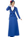 Buy Victorian Nanny Blue Dress Costume for Adults from Costume Super Centre AU