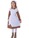 Buy Victorian Poor Girl Brown Costume for Kids from Costume Super Centre AU
