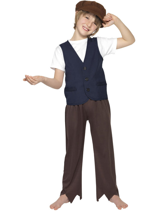 Buy Victorian Poor Peasant Boy Accessory Kit for Kids - Brown from Costume Super Centre AU
