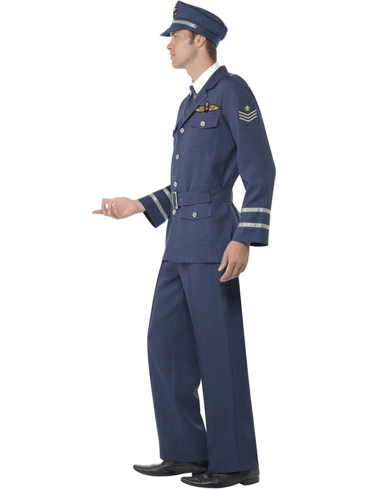Buy WW2 Air Force Captain Blue Costume for Adults from Costume Super Centre AU