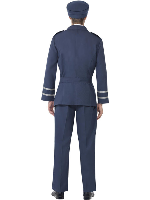 Buy WW2 Air Force Captain Blue Costume for Adults from Costume Super Centre AU