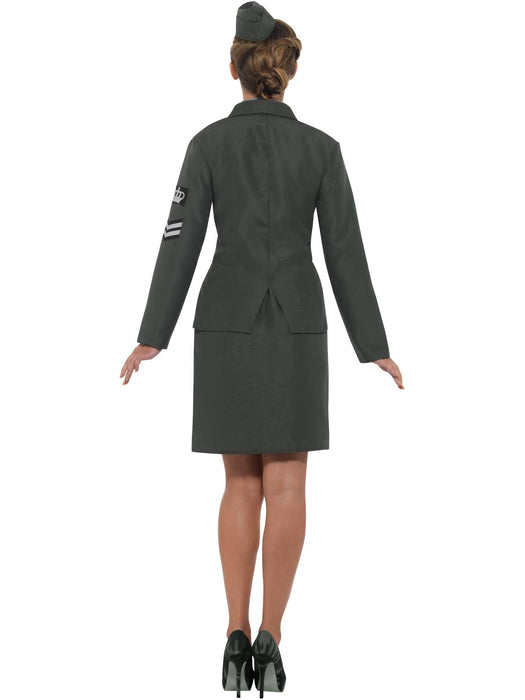 Buy WW2 Army Girl Costume for Adults from Costume Super Centre AU