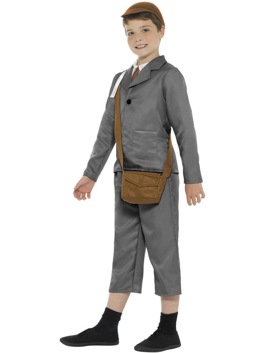 Buy WW2 Evacuee Boy Costume for Kids from Costume Super Centre AU