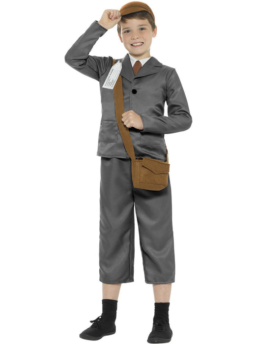 Buy WW2 Evacuee Boy Costume for Kids from Costume Super Centre AU
