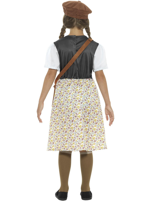 Buy WW2 Evacuee School Girl Costume for Kids from Costume Super Centre AU