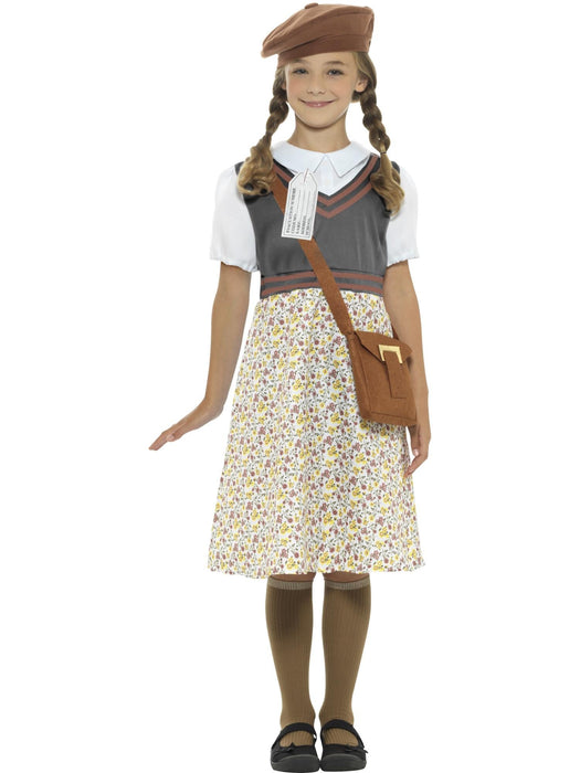 Buy WW2 Evacuee School Girl Costume for Kids from Costume Super Centre AU