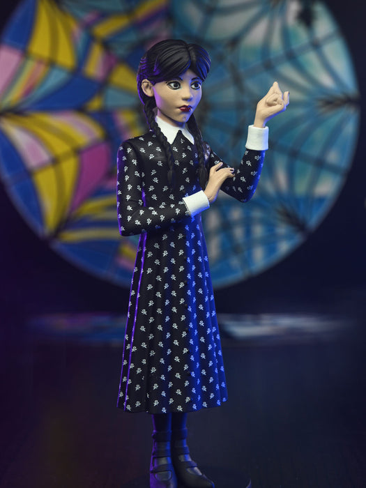 Buy Wednesday Addams Classic Dress Toony Terrors - 6” Scale Action Figure - Wednesday - NECA Collectibles from Costume Super Centre AU