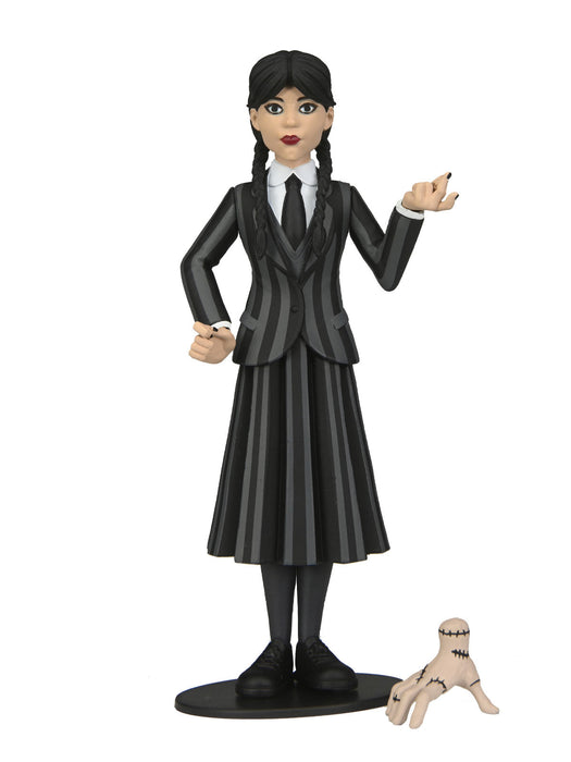 Buy Wednesday Addams Nevermore Toony Terrors - 6” Scale Action Figure - Wednesday - NECA Collectibles from Costume Super Centre AU