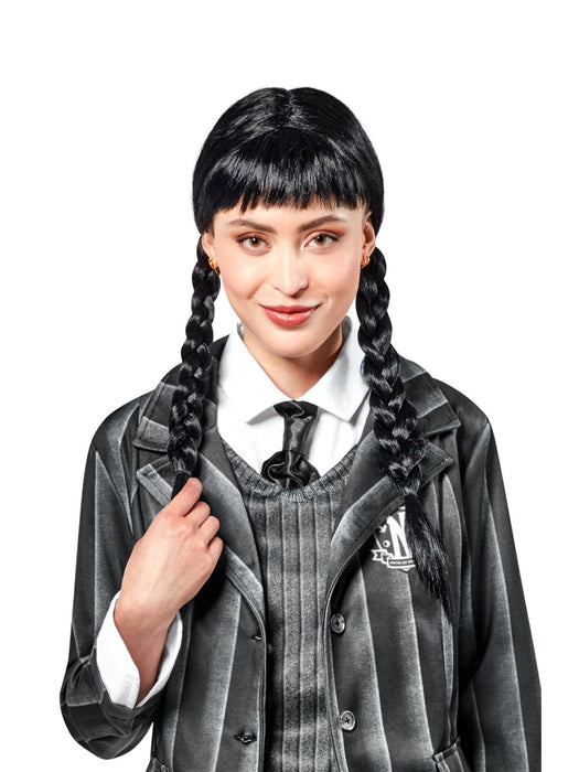Buy Wednesday Addams Wig for Adults - Wednesday (Netflix) from Costume Super Centre AU