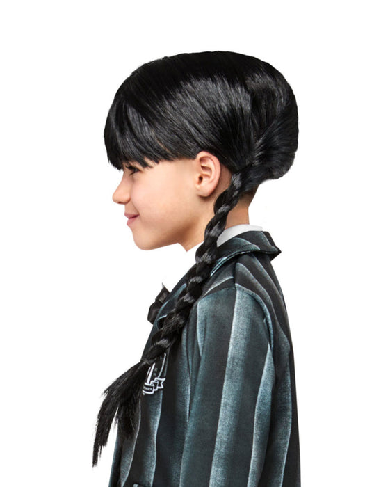 Buy Wednesday Addams Wig for Kids - Wednesday (Netflix) from Costume Super Centre AU