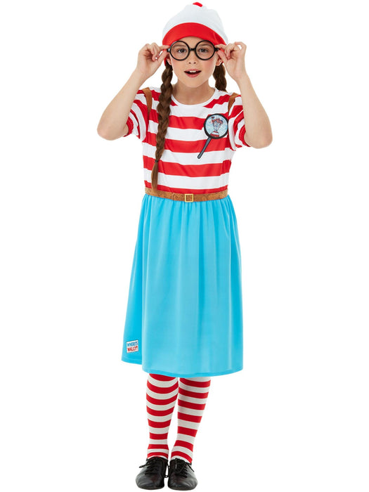 Buy Wenda Deluxe Costume for Kids - Where's Wally from Costume Super Centre AU