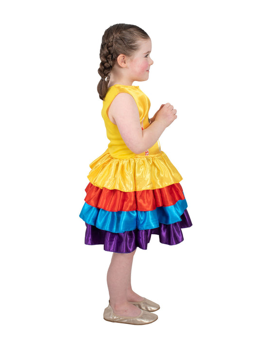 Buy Wiggles Ballerina Multi-Coloured Dress Costume for Kids - The Wiggles from Costume Super Centre AU