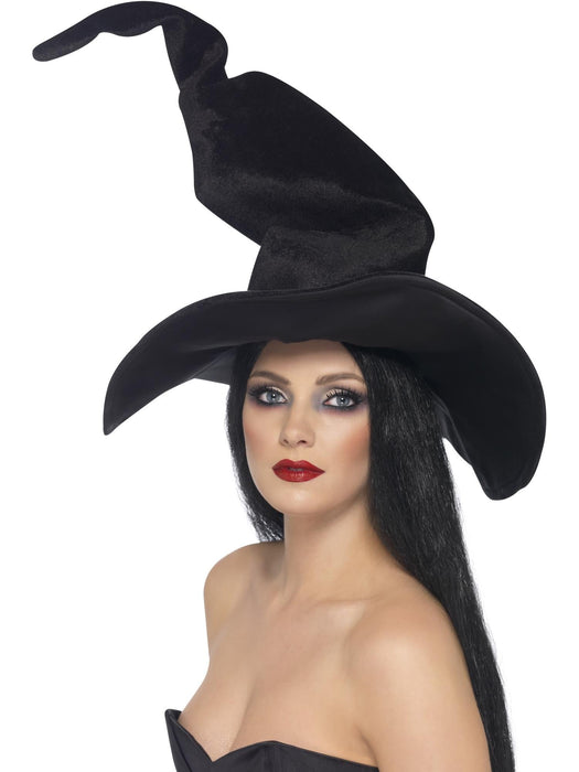 Buy Witch Twisted Deluxe Black Hat for Adults from Costume Super Centre AU