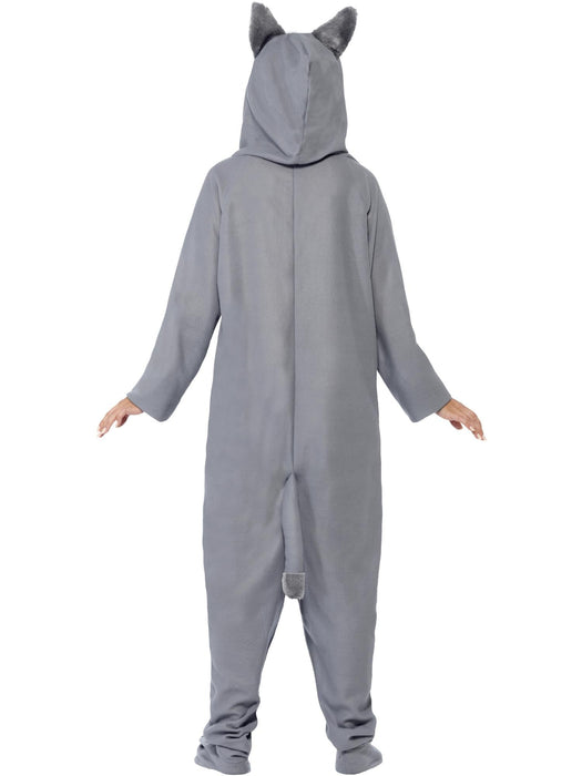 Buy Wolf Grey Onesie Costume for Adults from Costume Super Centre AU