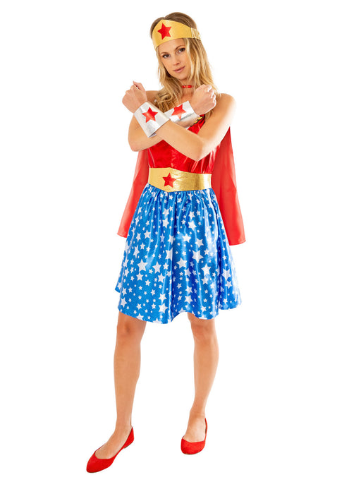 Buy Wonder Woman Deluxe Costume for Adults - Warner Bros DC Comics from Costume Super Centre AU