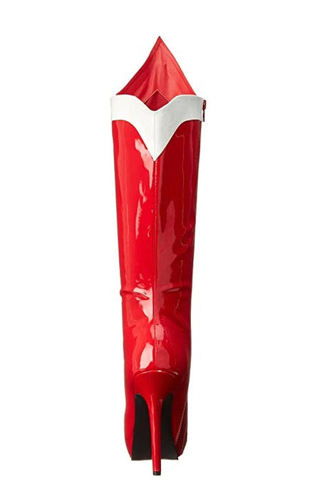 Buy Wonderwoman Red and White Superhero Boots for Adults from Costume Super Centre AU