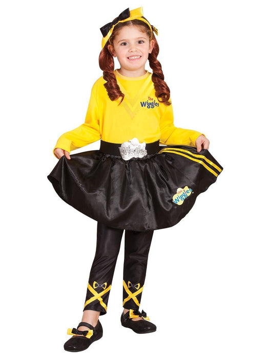 The Wiggles - Yellow Emma Wiggle Pigtails With Bows | Costume Super Centre AU