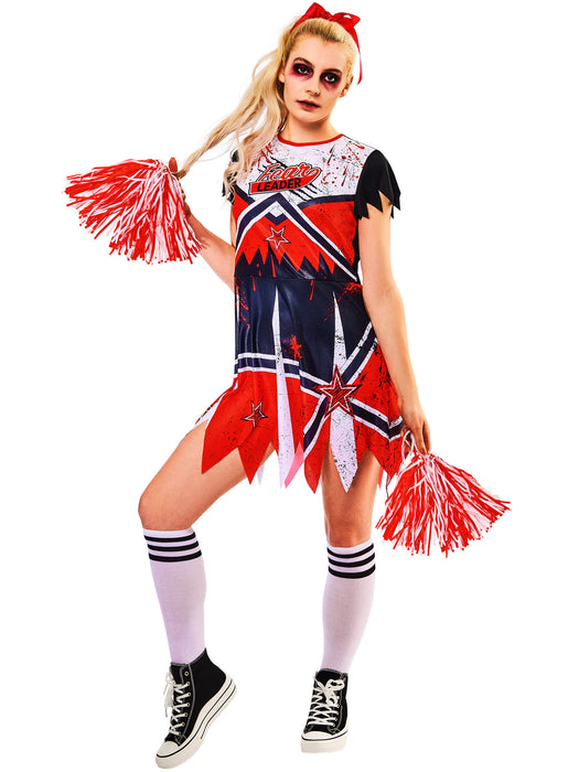 Buy Zombie Cheerleader Costume for Adults from Costume Super Centre AU