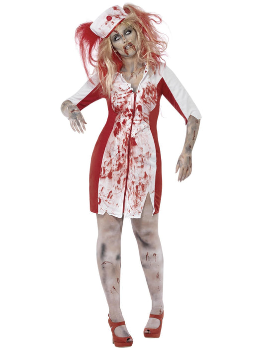 Buy Zombie Nurse Plus Size Costume for Adults from Costume Super Centre AU