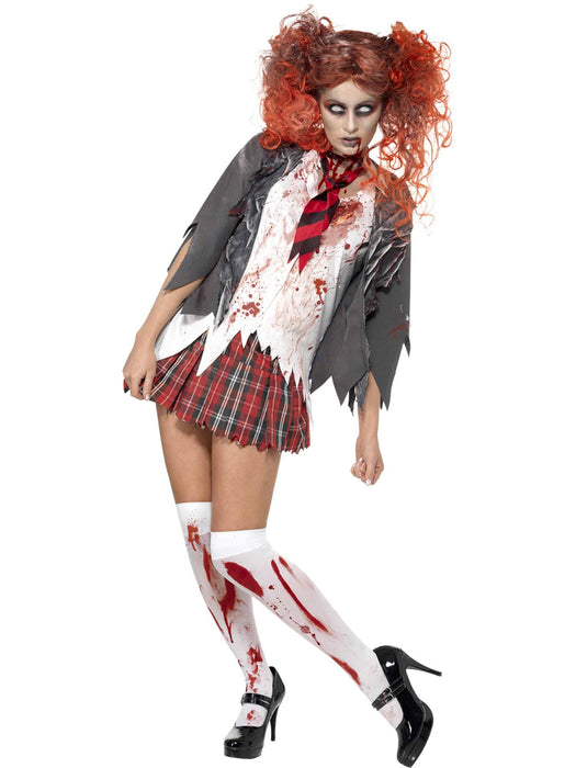 Buy Zombie Schoolgirl Costume for Adults from Costume Super Centre AU