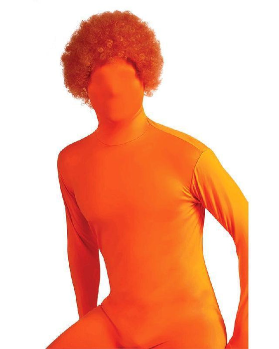 Second Skin Orange Adult Wig | Costume Super Centre AU